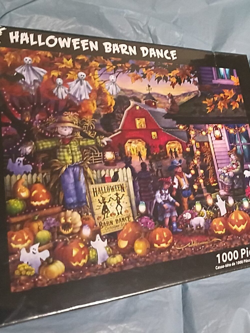 Halloween Barn Dance Puzzle